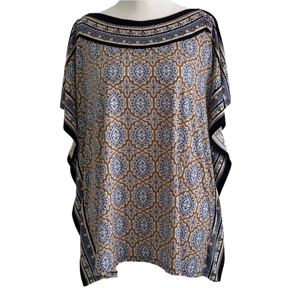 JM COLLECTION Women’s Shirt Print Size: Large